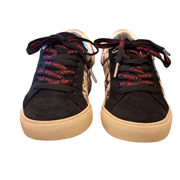 Zadig and Voltaire Womens Wild Snake Embossed Sneakers - Picture 4 of 13